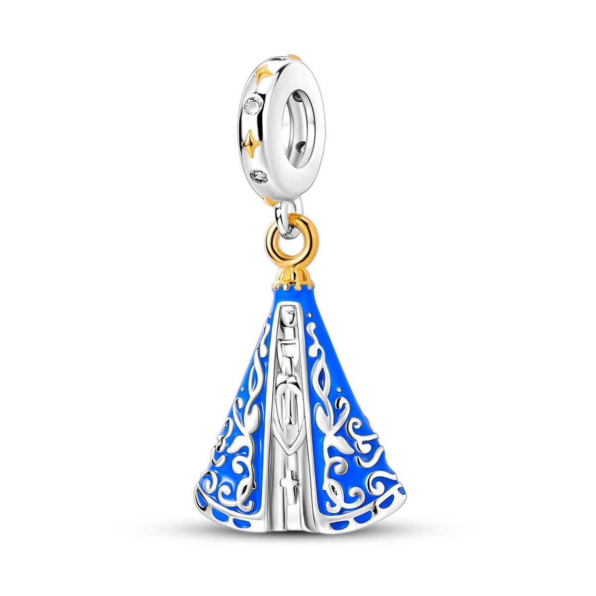 Bracciale Charm Argento 925 - Perle Blu, Gioielli Fai Da Te, Design Moderno e Minimalista Crea il tuo gioiello unico! Perle in argento sterling e charm eleganti.