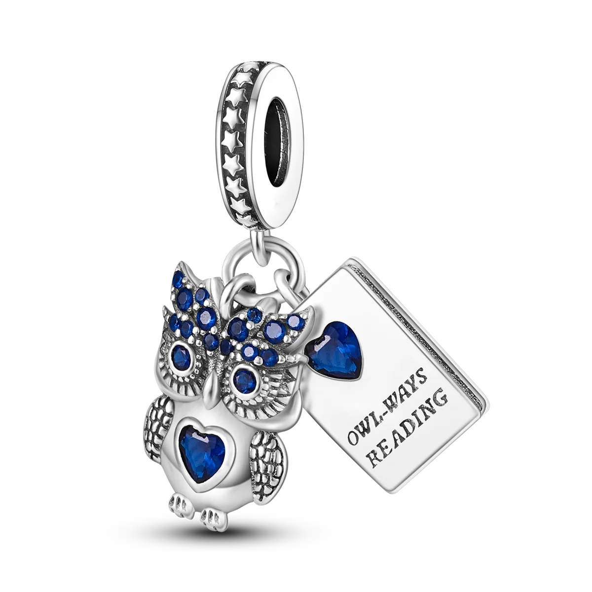 Bracciale Charm Argento 925 - Perle Blu, Gioielli Fai Da Te, Design Moderno e Minimalista Crea il tuo gioiello unico! Perle in argento sterling e charm eleganti.