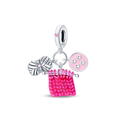 Perline e Ciondoli in Argento 925 Sterling con Zirconi - Per Bracciali Fai da Te e Gioielli