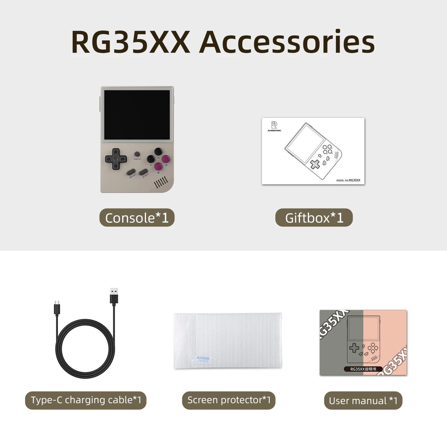 🔥ANBERNIC RG35XX PLUS: 5000+ Giochi Retro Portatile! IPS 3.5" + TV Out HD🎮