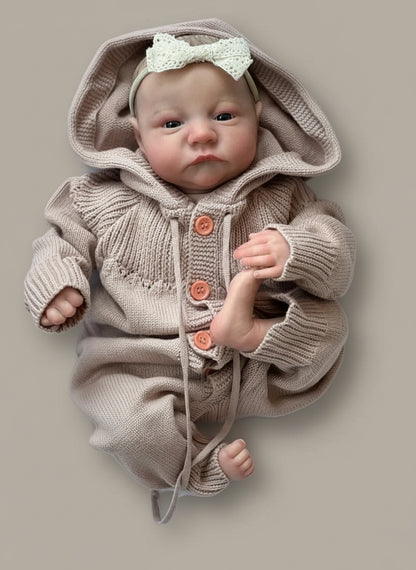 Bambola Reborn Levi 48cm - Pelle 3D con VENE Visibili - Collezione
