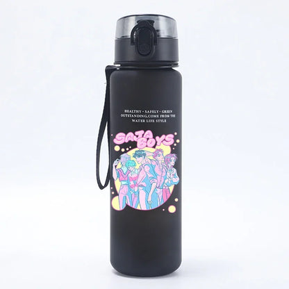 Borraccia KPop Demon Hunters Design Kawaii, Senza BPA, 500ml, Regalo per Bambine