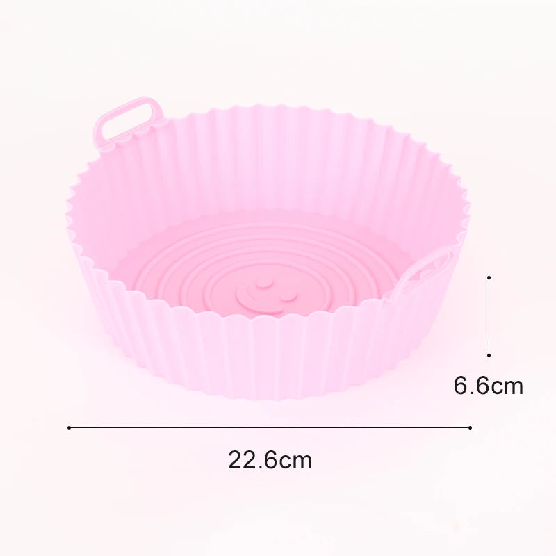 Accessorio Air Fryer in Silicone - Per Pizza, Pollo e Dolci, Antiaderente