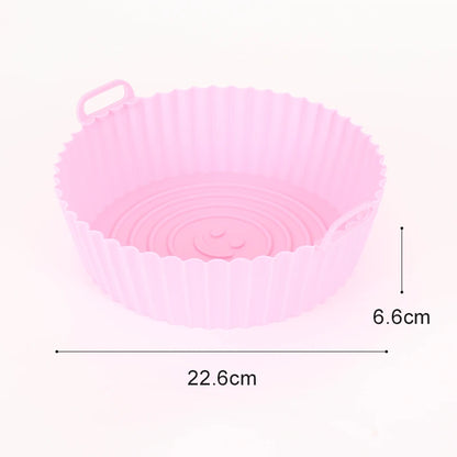 Accessorio Air Fryer in Silicone - Per Pizza, Pollo e Dolci, Antiaderente