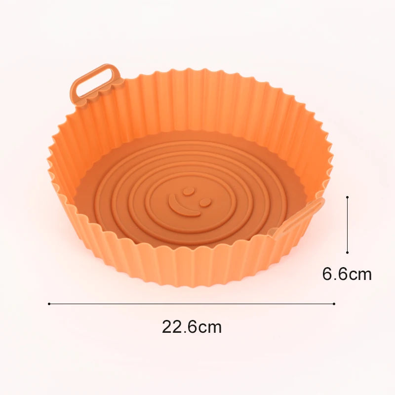 Accessorio Air Fryer in Silicone - Per Pizza, Pollo e Dolci, Antiaderente