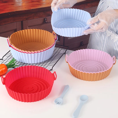 Accessorio Air Fryer in Silicone - Per Pizza, Pollo e Dolci, Antiaderente