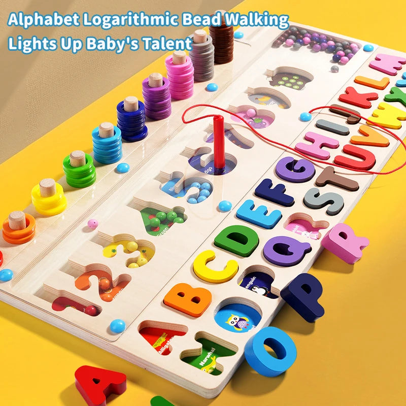 🎨 Labirinto Magnetico 3 in 1 - Giocattolo Educativo in Legno