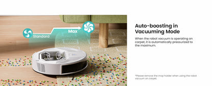 Aspirapolvere Robot 6000Pa M320 con Mop, 210min Autonomia, Controllo App