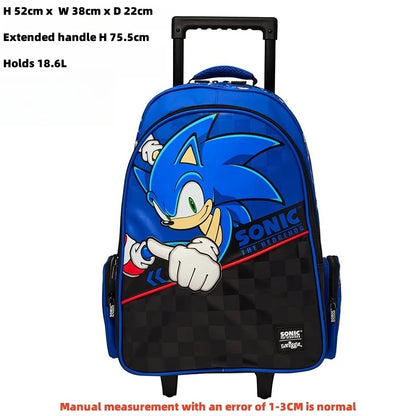 Zaino Scuola Astuccio Borraccia Trolley Astuccio Con Colori