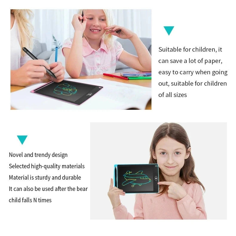 🎨 Tavoletta LCD Disegno 6.5" - Lavagna Magica Bambini | Regalo Creativo & Educativo