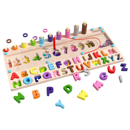 🎨 Labirinto Magnetico 3 in 1 - Giocattolo Educativo in Legno