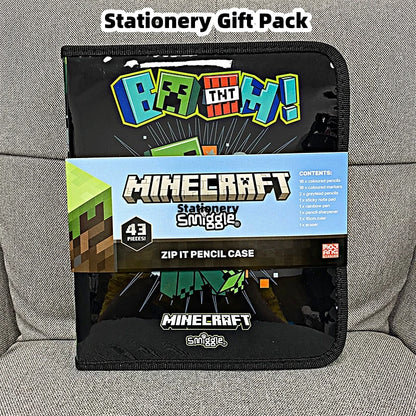 Zaino Minecraft Creeper Smiggle + Accessori  Scuola