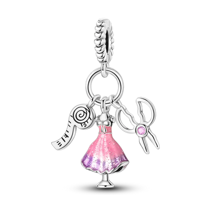 Perline e Ciondoli in Argento 925 Sterling con Zirconi - Per Bracciali Fai da Te e Gioielli