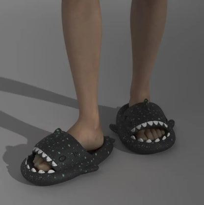Pantofole Squalo Luminose per Uomo e Donna Scarpe Estive Moda Casa & Spiaggia