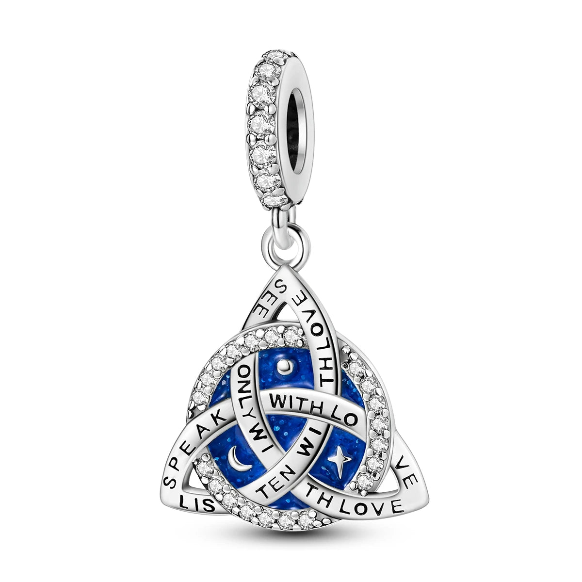 Bracciale Charm Argento 925 - Perle Blu, Gioielli Fai Da Te, Design Moderno e Minimalista Crea il tuo gioiello unico! Perle in argento sterling e charm eleganti.