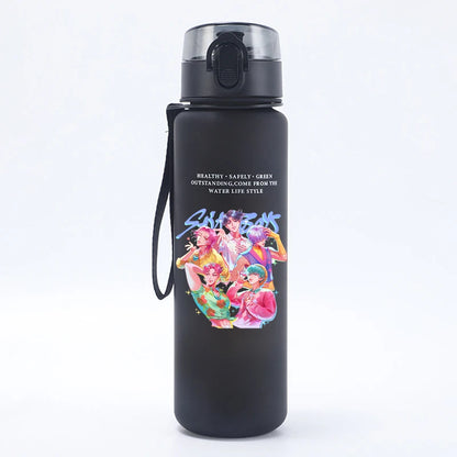 Borraccia KPop Demon Hunters Design Kawaii, Senza BPA, 500ml, Regalo per Bambine