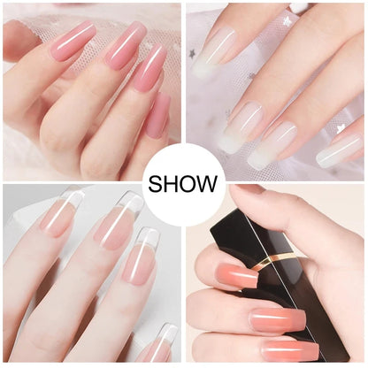 💅 Kit Unghie Gel Professionale con Lampada UV 36W - Fresa Elettrica + Smalti Base/Top Coat