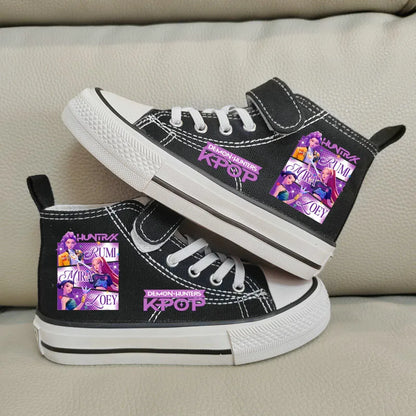 🌟Scarpe Demon Hunters Alte - Stile e Comfort per Piccole Eroi!👟