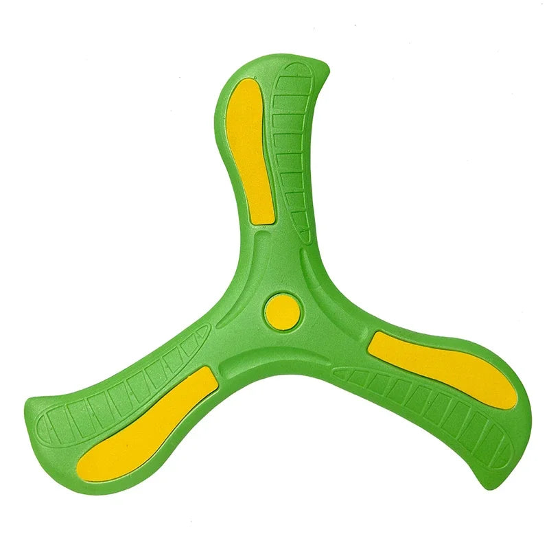 Boomerang Morbido per Bambini - Giocattolo Interattivo 3 Lame, Sicuro per Esterni, Educativo e Anti-Stress - Regalo per Tutte le Età