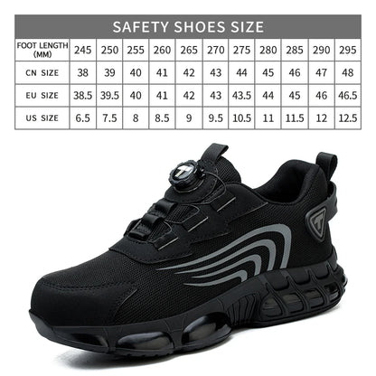 👞 SCARPE DI SICUREZZA ROTATIVE UOMO - Stile Sportivo, Protezione Totale!