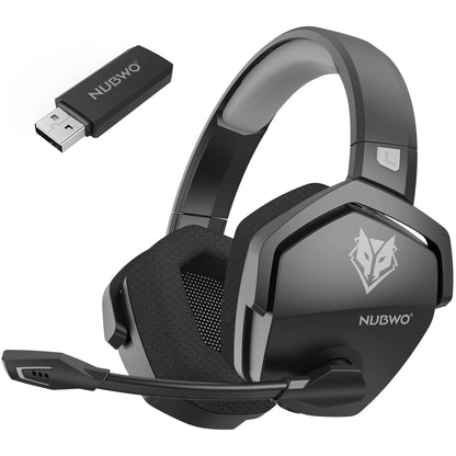 Cuffie Auricolari Gaming Wireless  - Doppia Connessione 2.4G/Bluetooth, 100h Autonomia, Microfono ENC, per PC PS4 PS5