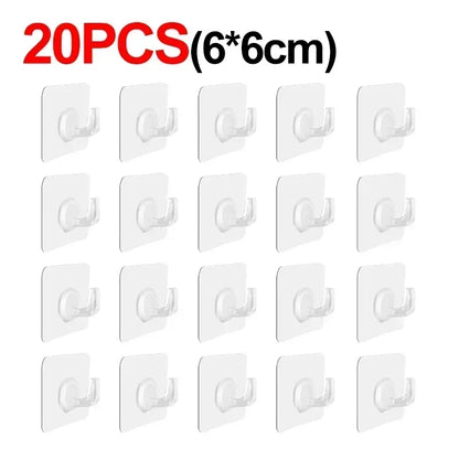 Ganci a Aspirazione Extra-Resistenti – Organizza Casa Senza Chiodi (5-50 pezzi)