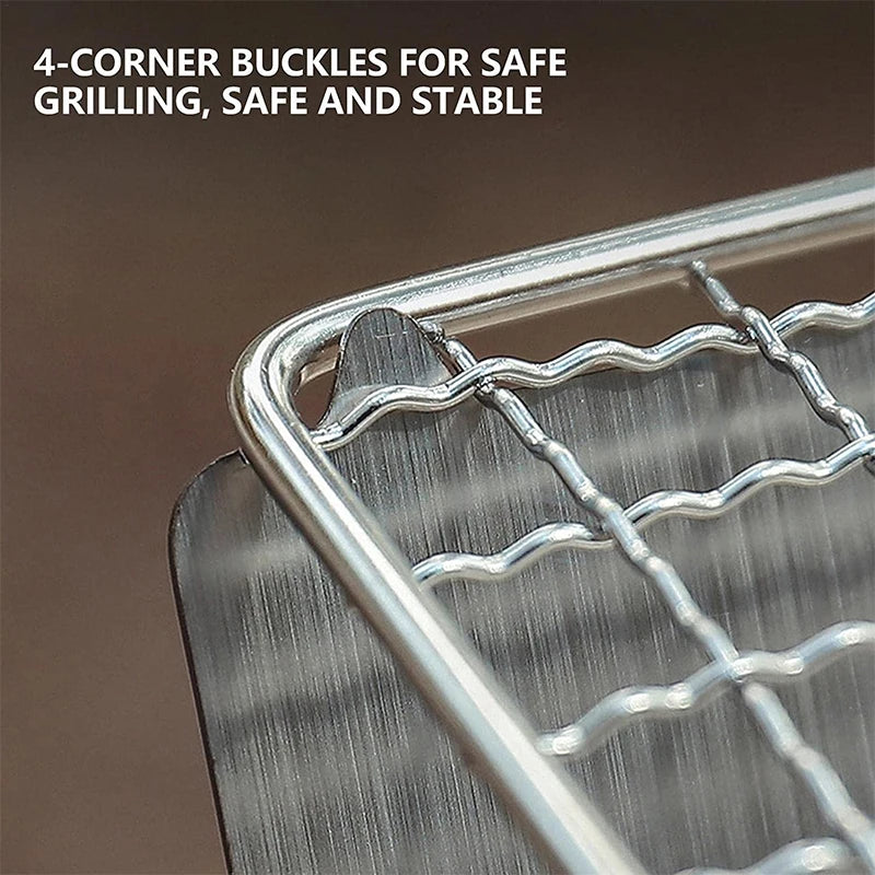 🔥 Griglia BBQ Pieghevole Portatile - Acciaio Inox, Multifunzione, per Campeggio e Giardino!
Cucina ovunque con stile! Leggera e compatta.