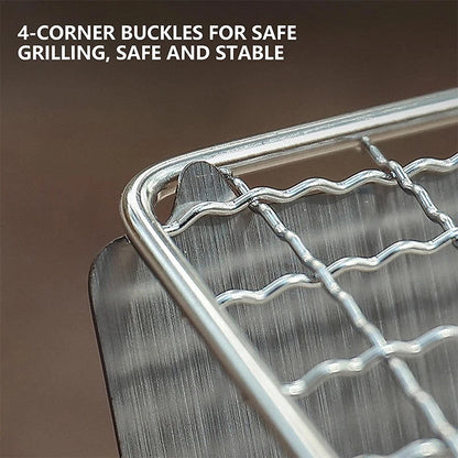 🔥 Griglia BBQ Pieghevole Portatile - Acciaio Inox, Multifunzione, per Campeggio e Giardino!
Cucina ovunque con stile! Leggera e compatta.
