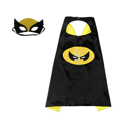 Mantelli Supereroi per Bambini 3-10 Anni - Costumi Gioco di Ruolo, Regalo Perfetto