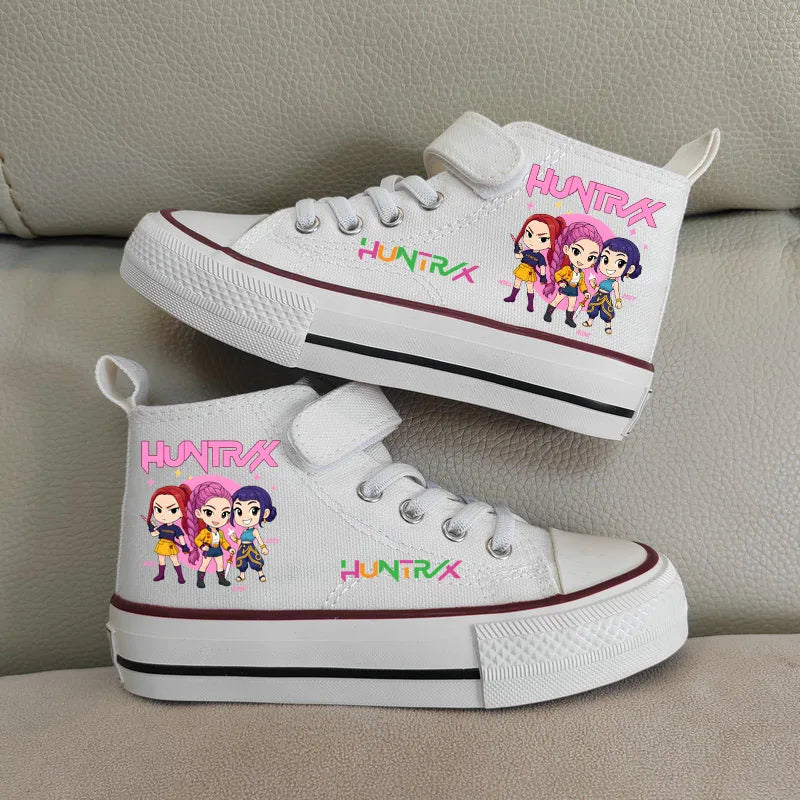 🌟Scarpe Demon Hunters Alte - Stile e Comfort per Piccole Eroi!👟