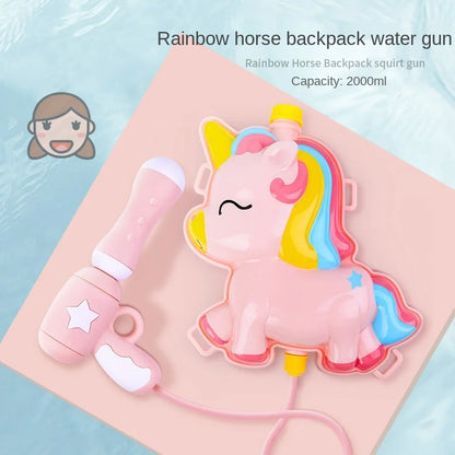 🔫 Pistole ad Acqua Zaino per Bambini - Divertimento Estivo Senza Limiti!