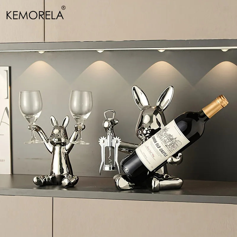 🍷 PORTABOTTIGLIE CREATIVO CON APRIBOTTIGLIE DESIGN CARINO E FUNZIONALE