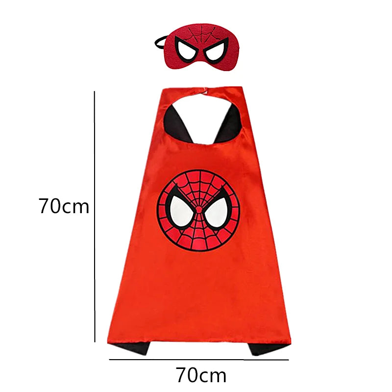 Mantelli Supereroi per Bambini 3-10 Anni - Costumi Gioco di Ruolo, Regalo Perfetto