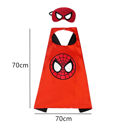 Mantelli Supereroi per Bambini 3-10 Anni - Costumi Gioco di Ruolo, Regalo Perfetto