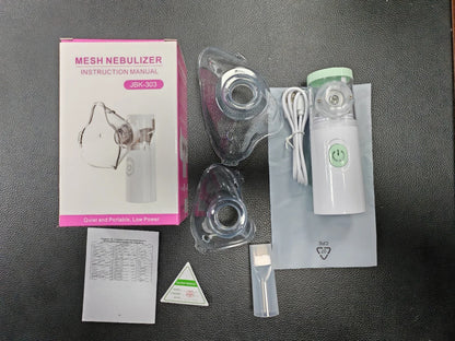 🌬️ Nebulizzatore Medicale Silenzioso - Per Asma, Allergie, Tosse, Bronchite e Vie Respiratorie!
Ultra compatto, portatile e adatto a tutta la famiglia. Trattamenti efficaci ovunque!