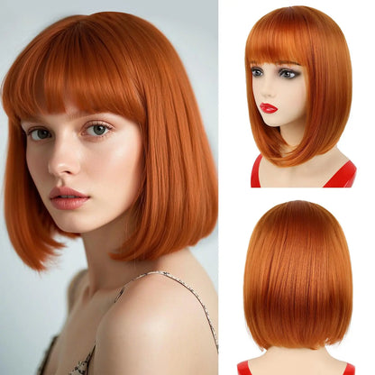 🌈 Parrucca Arcobaleno Bob Sintetica - Per Feste, Halloween e Cosplay!
Frangia colorata e effetto wow! Perfetta per ballare e stupire. 🎉✨