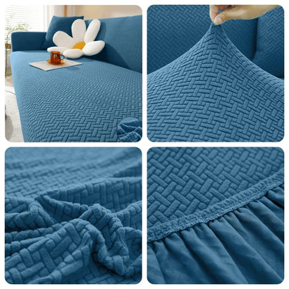 Copridivano Jacquard Morbido - Elasticizzato per Divani L/2/3/4/5 Posti