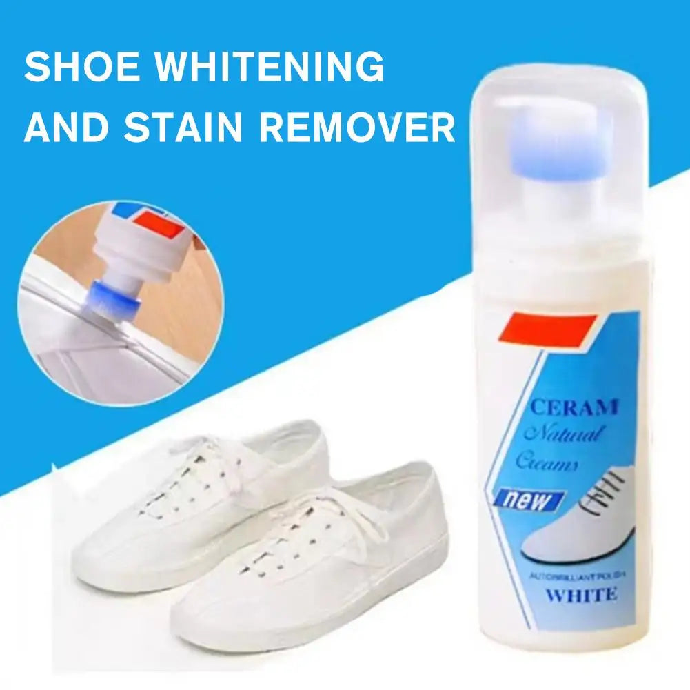 Sbianca Scarpe Bianche in 1 Passo! Detergente 100ml Antimacchie - Effetto Immediato