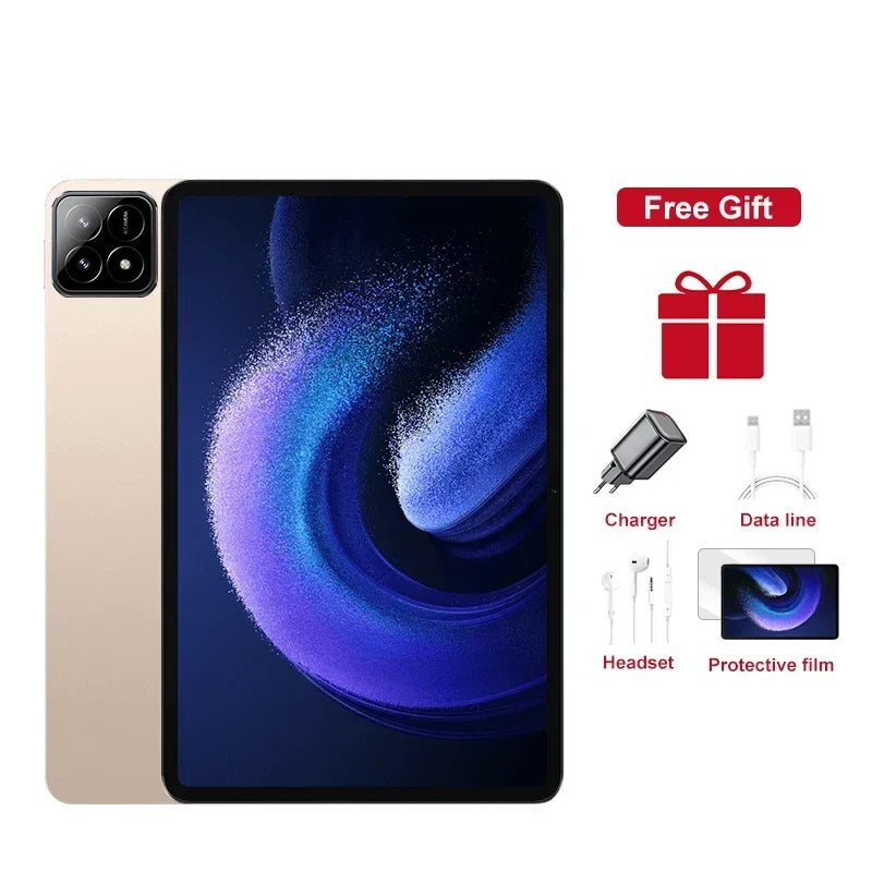 Tablet MI Pad 8S Pro 2026 11" Snapdragon 8 Gen 2 Android 14 16GB+1TB 10000mAh 5G Dual SIM WiFi 4K HD Gaming PC 🚀