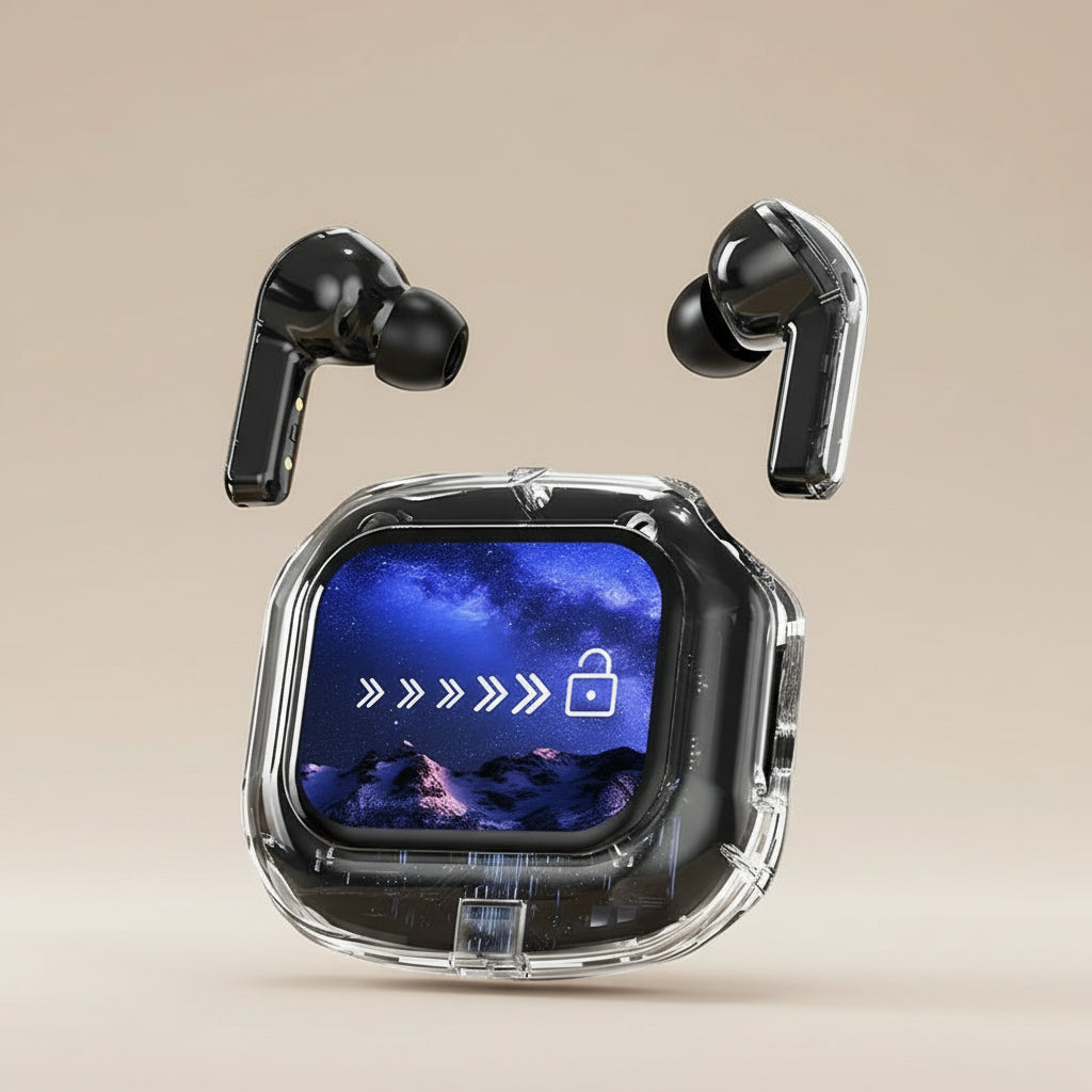 Auricolari Traduzione Intelligente - Schermo Touch, 144 Lingue, Cancellazione Rumore