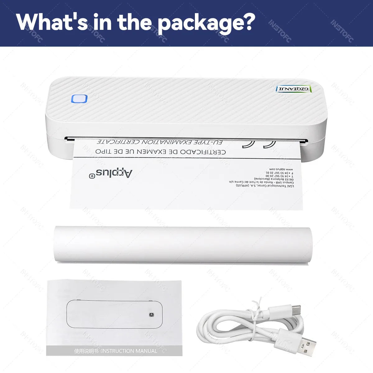 🖨️ Stampante Termica A4 Portatile - Bluetooth, Carta a Rullo, per Foto/PDF/Ufficio/Casa
Stampa ovunque senza inchiostro! Ideale per viaggi, scuola e smart working. ✈️📄