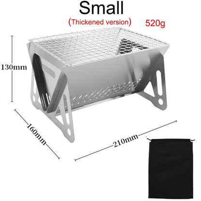 🔥 Griglia BBQ Pieghevole Portatile - Acciaio Inox, Multifunzione, per Campeggio e Giardino!
Cucina ovunque con stile! Leggera e compatta.