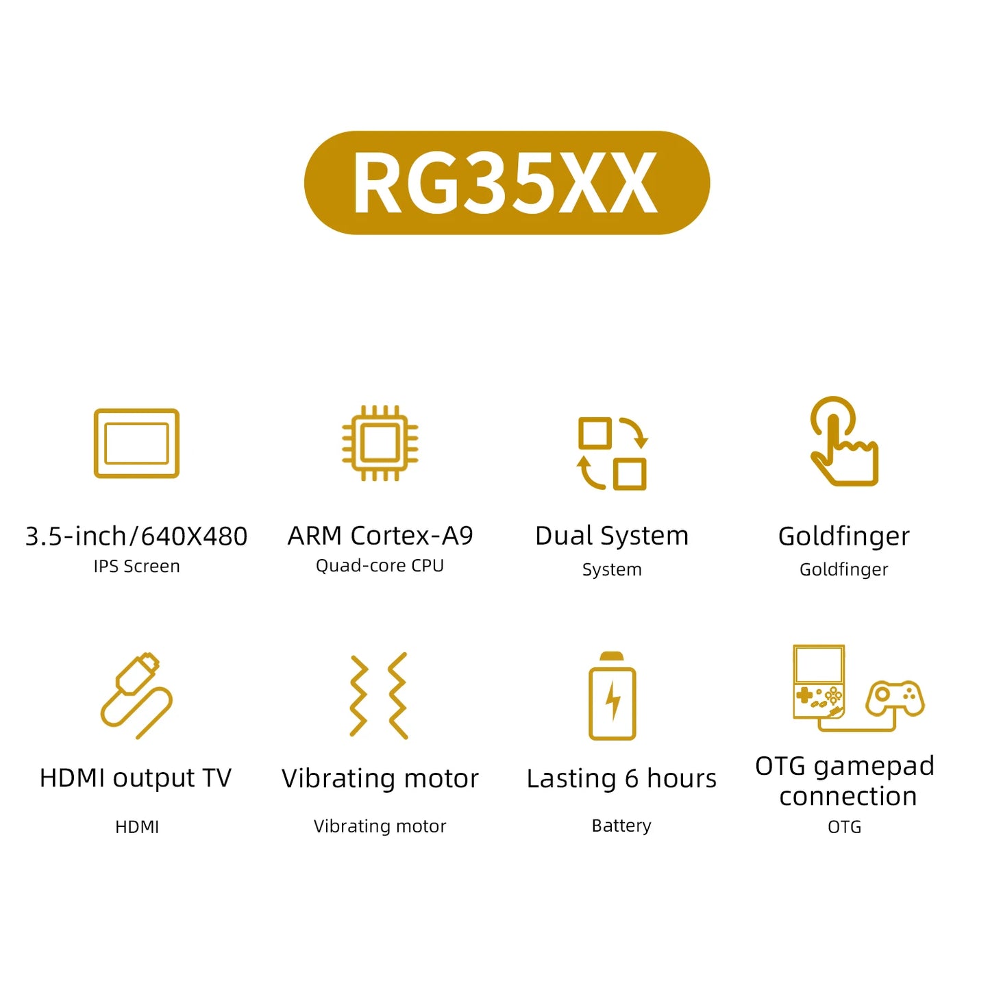 🔥ANBERNIC RG35XX PLUS: 5000+ Giochi Retro Portatile! IPS 3.5" + TV Out HD🎮