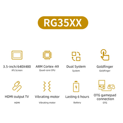 🔥ANBERNIC RG35XX PLUS: 5000+ Giochi Retro Portatile! IPS 3.5" + TV Out HD🎮