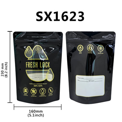 Sacchetti Terp-Control Mylar | Sigillabili a Caldo | 1/8Oz - 2Lb | 58-62% RH