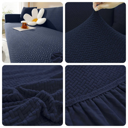 Copridivano Jacquard Morbido - Elasticizzato per Divani L/2/3/4/5 Posti