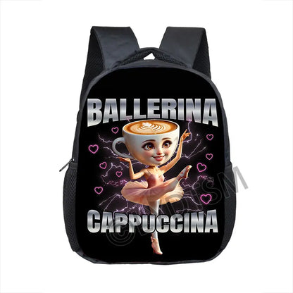 🎒 Zaino Brainrot Italiano - Tralalero Tralalà! Per Bambini 2-4 Anni