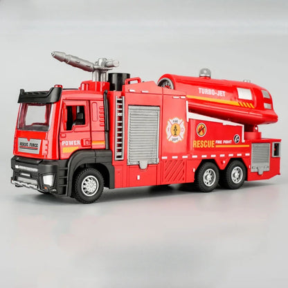 Camion Pompieri Scala 1:32 🚒 | Spruzzo Acqua, Luci e Suoni | Regalo Perfetto