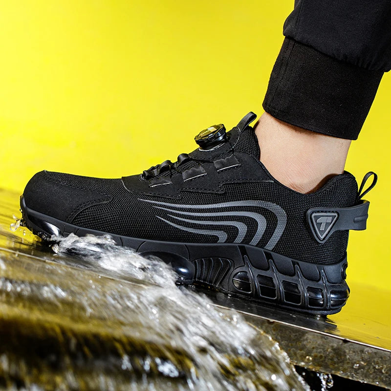 👞 SCARPE DI SICUREZZA ROTATIVE UOMO - Stile Sportivo, Protezione Totale!