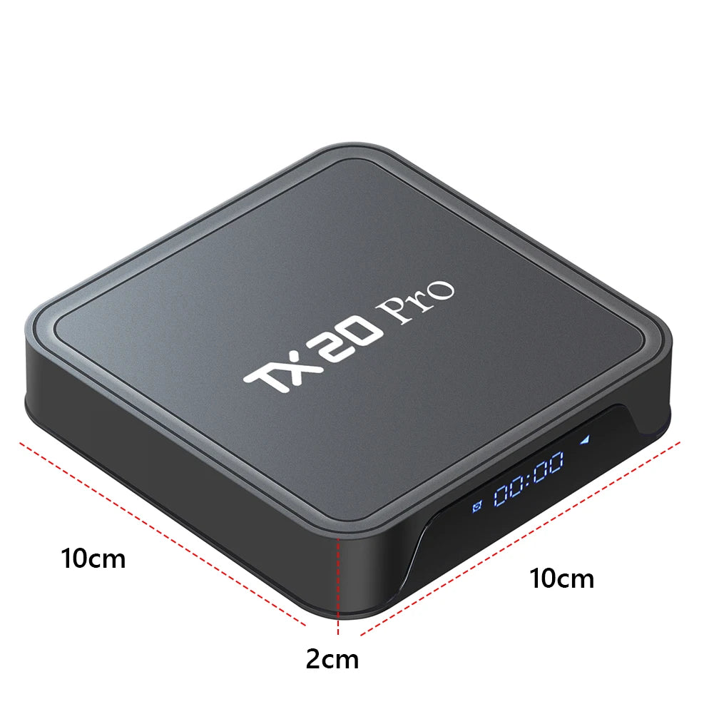 🔥 Smart TV Box Android 15.0 | 4K HDR & 8K Decodifica | WiFi Dual-Band + BT5.2 | Allwinner H313 Quad Core